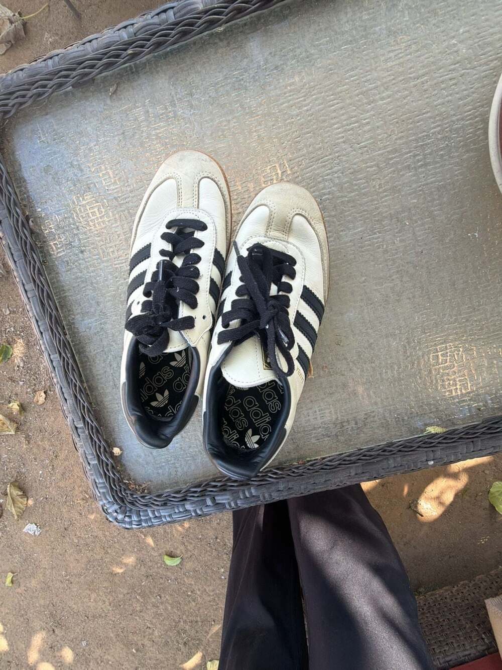 Adidas Samba OG Sneakers White Black ID0478